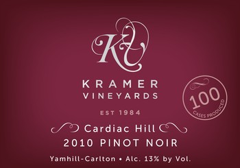 2016 Pinot Noir Cardiac Hill FUTURES