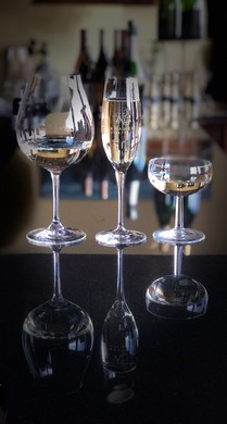 Stemware for sparkling wine