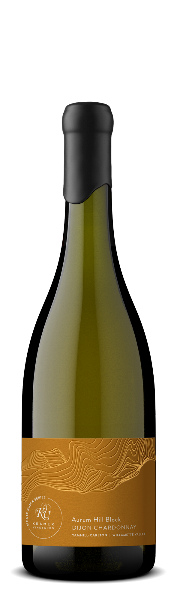 2022 Aurum Hill Chardonnay bottle