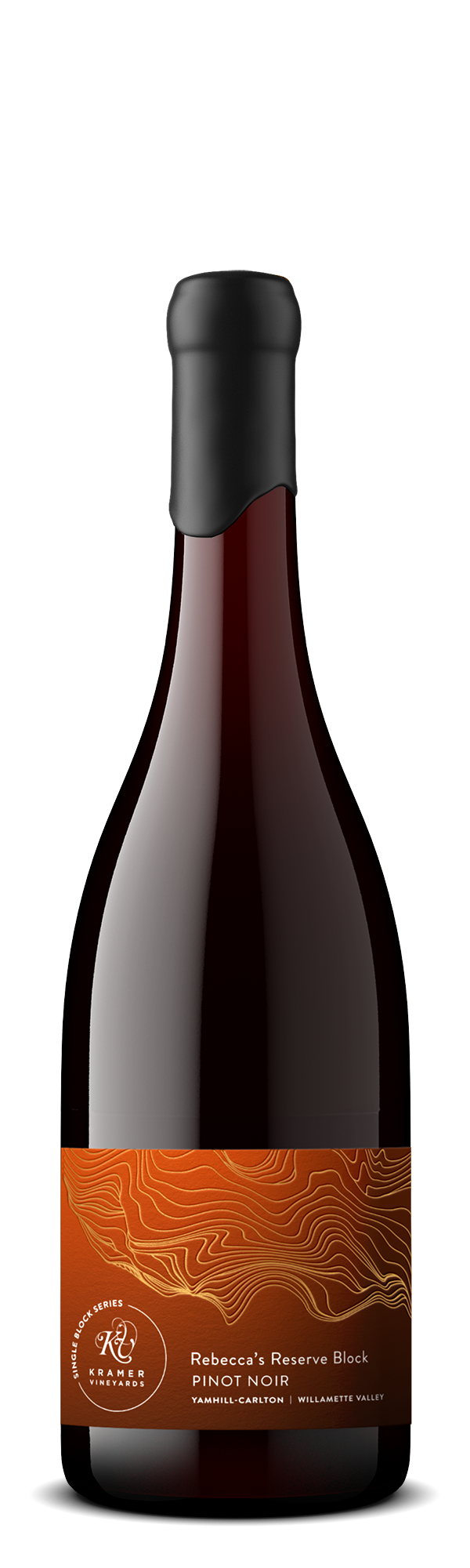 2022 Rebecca’s Reserve Pinot Noir bottle