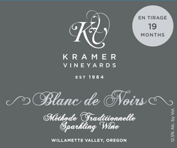 NV Brut Blanc de Noirs – 19 Months en Tirage