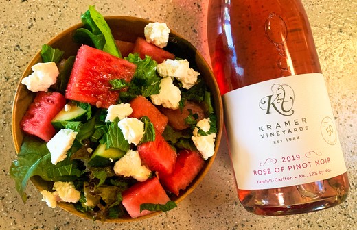 Watermelon, Feta, and Mint Salad