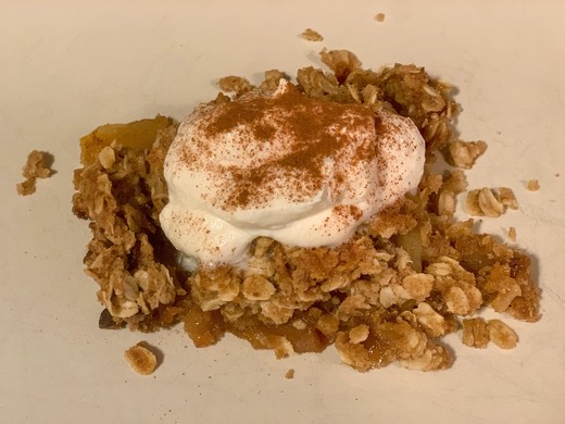 Müller-Thurgau Apple Crisp